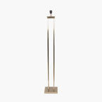 Langston Satin Brass Metal Column Floor Lamp Base