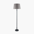 Rhode Matt Black Stick Metal Floor Lamp Base