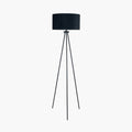 Houston Matt Black Metal Tripod Floor Lamp