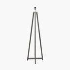 Whitby Grey Wash Wood Tapered 4 Post Floor Lamp Base