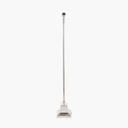 Claudius Nickel Metal Stick Floor Lamp Base
