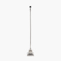 Claudius Nickel Metal Stick Floor Lamp Base