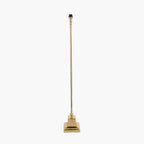 Claudius Gold Metal Stick Floor Lamp Base