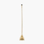 Claudius Gold Metal Stick Floor Lamp Base