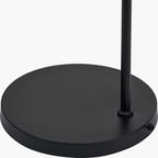 Amalie Black Metal Retro Task Floor Lamp