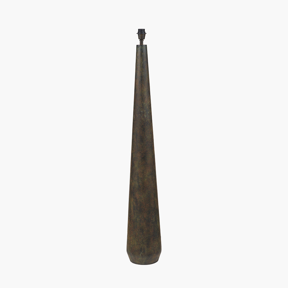 Arbor Verdi Gris Metal Conical Floor Lamp Base