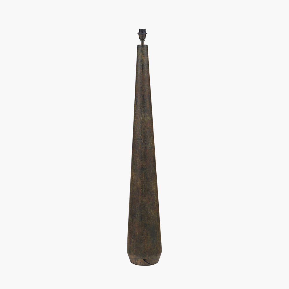Arbor Verdi Gris Metal Conical Floor Lamp Base