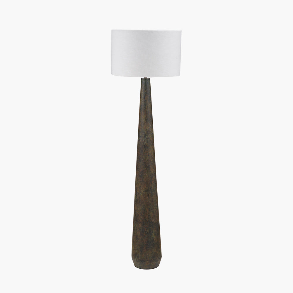 Arbor Verdi Gris Metal Conical Floor Lamp Base