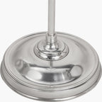 Auden Silver Metal Stick Floor Lamp Base
