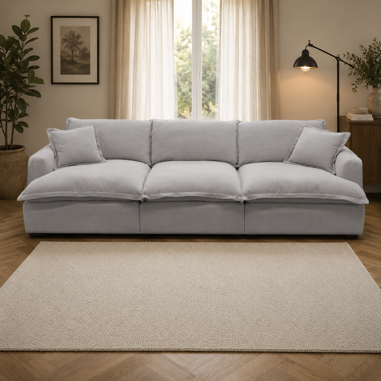 Santa Barbara Modular Sofa Grey
