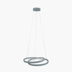 Neptune Grey LED Ring Pendant