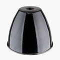 Piccolo Black Metal Dome Pendant Shade Only