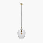 Islay Clear Bubble Glass Pendant