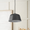 Amalie Black Metal Retro Pendant