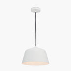 Amalie Grey Metal Retro Pendant