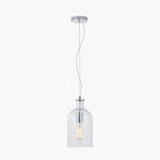 Bellamy Clear Glass Bubble Pendant