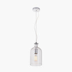 Bellamy Clear Glass Bubble Pendant