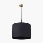 Bryce Black and Gold Metal Ceiling Pendant