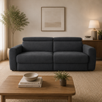 Dakota Electric Sofabed Black 3 Seater