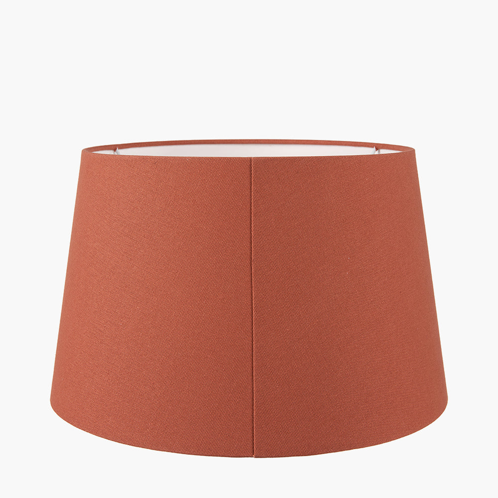Winston 40cm Tobacco Handloom Tapered Lampshade