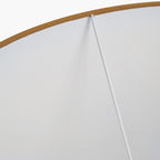 Winston 45cm Mustard Handloom Tapered Lampshade
