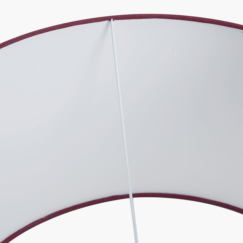 Winston 45cm Mulberry Handloom Tapered Lampshade