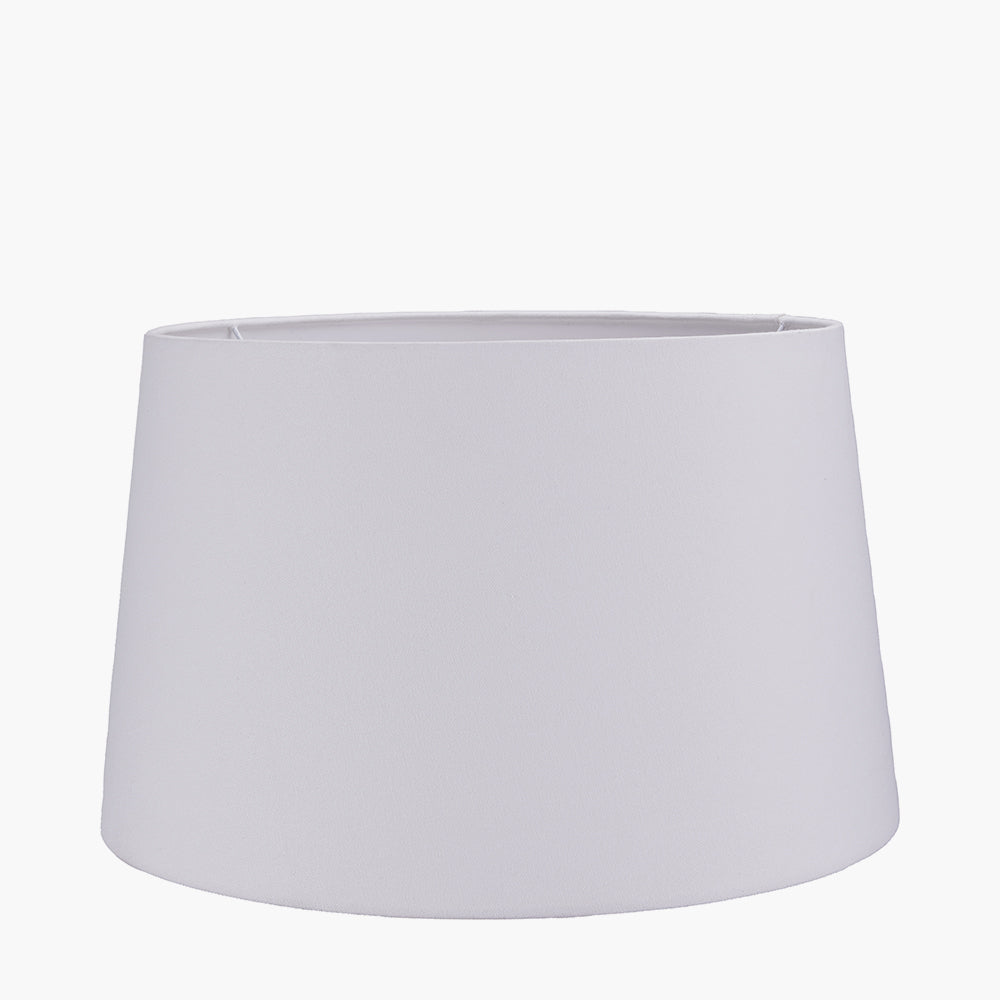Winston 35cm White Handloom Tapered Lampshade