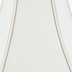Lyla 30cm Cream Silk Mix Bowed Lampshade