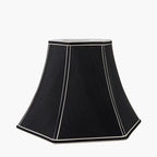 Lyla 30cm Black Silk Mix Bowed Lampshade