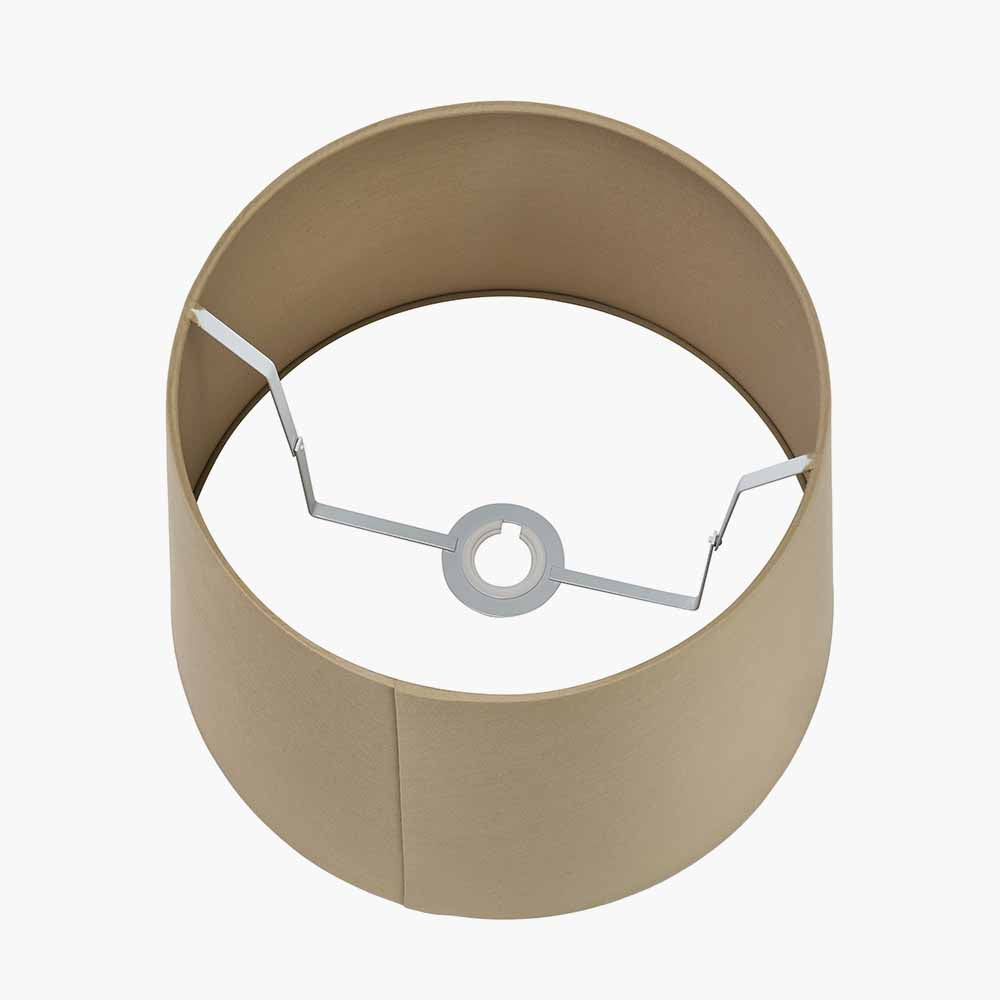 Adelaide 35cm Taupe Tapered Cotton Mix Lampshade