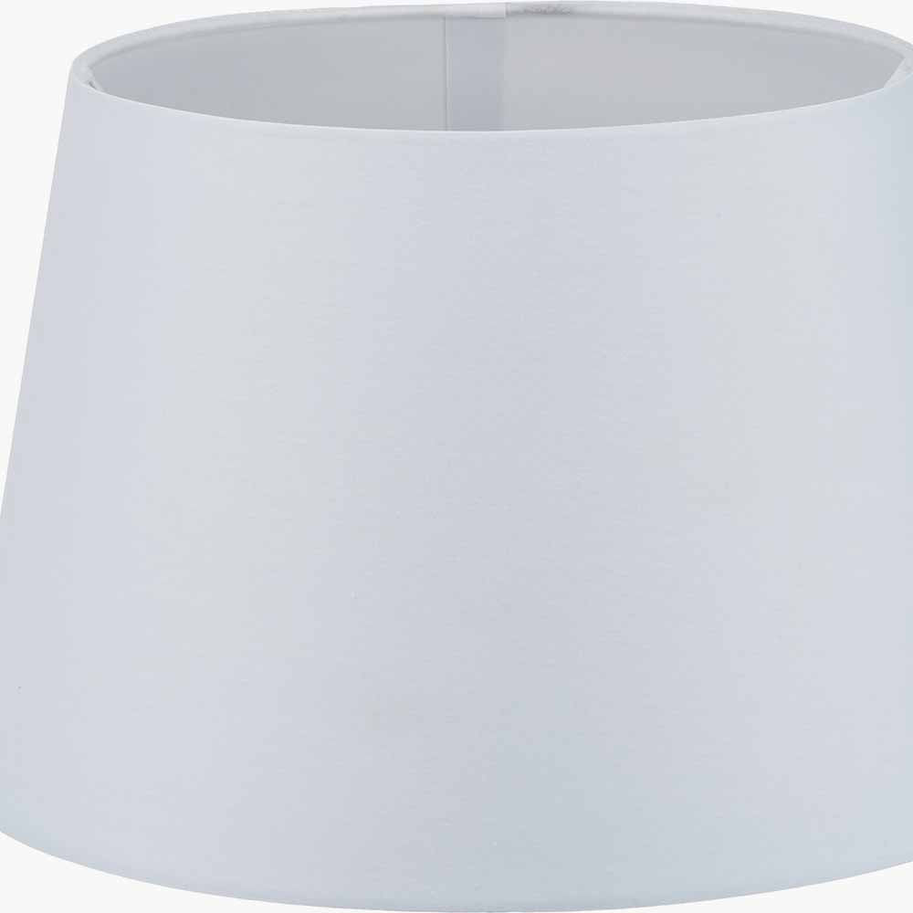 Adelaide 40cm Ivory Tapered Cotton Mix Lampshade