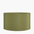 Harry 30cm Sage Cotton Mix Cylinder Lampshade