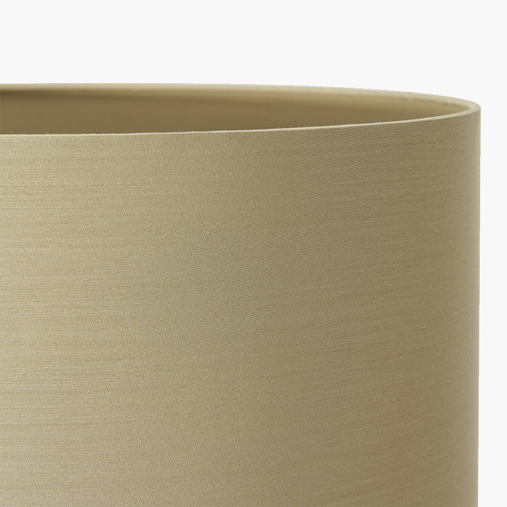 Harry 45cm Taupe Cotton Mix Cylinder Lampshade