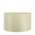 Zara 35cm Almond Silk Lined Cylinder Lampshade