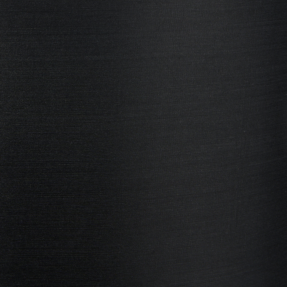 Zara 35cm Black Silk Lined Cylinder Lampshade