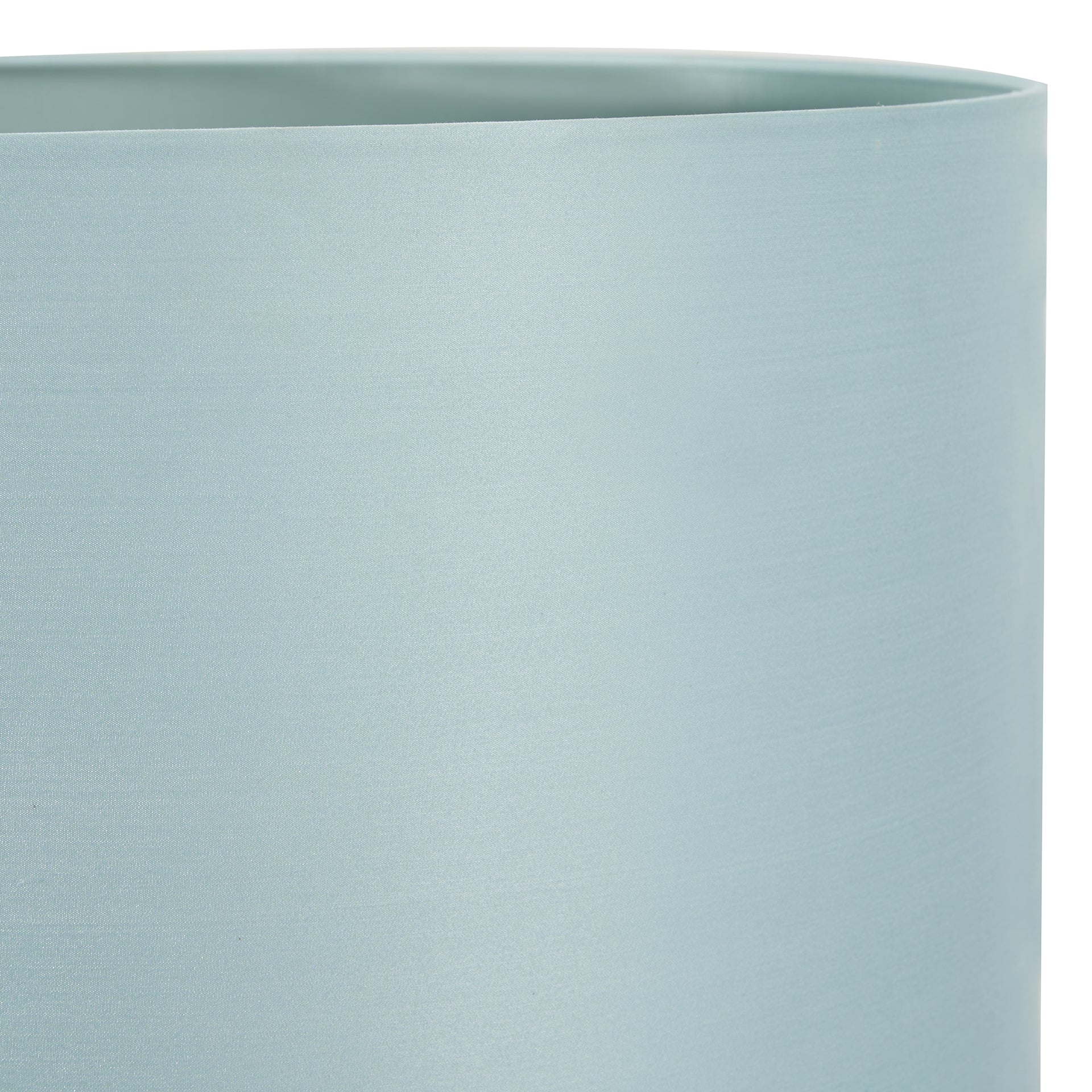Zara 40cm Duck Egg Silk Cylinder Lampshade