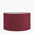 Henry 45cm Mulberry Handloom Cylinder Lampshade