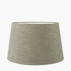 Milos 40cm Pistachio Green Linen Tapered Lampshade