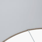 Edward 50cm Natural Linen Cylinder Lampshade