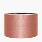 Bow 40cm Apricot Velvet Cylinder Lampshade