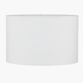 Mia 35cm Ivory Oval Cotton Mix Lampshade