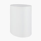 Mia 40cm Ivory Oval Cotton Mix Lampshade