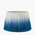 Scallop 40cm Blue Ombre Soft Pleated Tapered Lampshade