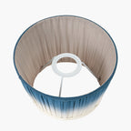 Scallop 40cm Blue Ombre Soft Pleated Tapered Lampshade