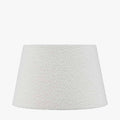 Martigues 40cm White Boucle Tapered Lampshade