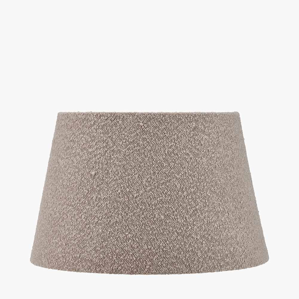 Martigues 50cm Taupe Boucle Tapered Lampshade