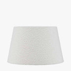 Martigues 50cm White Boucle Tapered Lampshade