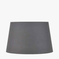 Lys 35cm Steel Grey Self Lined Linen Tapered Lampshade
