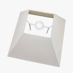 Pyramid 35cm Cream Cotton Tapered Square Lampshade