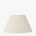 Seychelles 40cm Cream Slubby Cotton Empire Lampshade